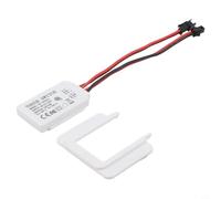 Interruttore di controllo della luce dello specchio a LED con tecnologia sensibile al tocco per sistemi 12 V CC utilizzati in bagno Vanity e specchi per trucco (cavo singolo)