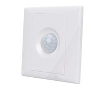 Interruttore di controllo della luce, montaggio a parete, 1000 W, 220 V, sensore crepuscolare automatico per corridoio, garage, bianco