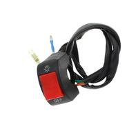 Interruttore di controllo della moto Interruttore A Pulsante Con Montaggio Regolabile Sul Manubrio ON/OFF Per Faro Universale Da 7/8 "22mm Per Accessori Di Rimontaggio Luci