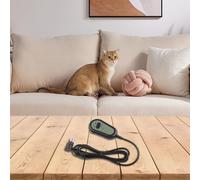Interruttore di controllo della sedia elevatrice con due pulsanti per reclinabili elettriche, connessione a 5 pin, testa piegata