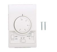 Interruttore di controllo della temperatura a parete AC 220V 10-30 ℃ Regolatore