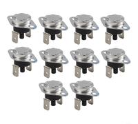 Interruttore di controllo della temperatura bimetallico KSD303 per applicazioni di erogatori d'acqua con intervallo da 45 C a 150 C e 10 A 250 V valutazione elettrica (85 ℃)