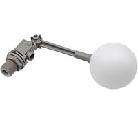 Interruttore di controllo dell'acqua con valvola a sfera galleggiante di riempimento automatico regolabile in plastica, for parte del serbatoio dell'acqua della torre dell'acqua(DN20)