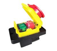Interruttore di controllo dell'alimentazione CK5 CK-5 250 V T85 10 (8) A Interruttore a pulsante elettromagnetico a 4 pin Interruttori a pulsante di arresto di emergenza for utensile elettrico