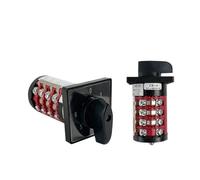 Interruttore di controllo elettrico HZ8B-20/3/4 4 livelli 20A 0-6 posizioni Interruttore a camme rotante universale di commutazione HZ5B-20/4