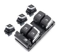 Interruttore di Controllo Elettrico Principale per alzacristalli elettrici, Cromato, per Audi A4 S4 Q5 B8 Allroad 8KD959855A 8KD959851A 8K0959851F