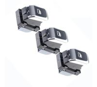 Interruttore di controllo finestrino Per Audi Per A6 Per C7 2011.03 Parte Dell'auto Pulsante Interruttore Di Controllo Alzacristallo Elettrico 3 Pezzi