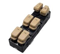 Interruttore di controllo principale alzacristallo elettrico anteriore sinistro, pulsante grigio con luce blu per Sonata 2011, 2012, 2013, 2014 e 2015(Beige Button)