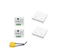 Interruttore di controllo remoto della luce 433 MHz 110 V 220 V supporta modulo di controllo a 2 vie adatto for controller LED for luce elettrica dimmer LED(2 switch 2 W)