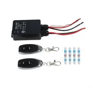 Interruttore di controllo remoto impermeabile per esterni, 30 A, per ricevitore relè per acqua leggera, AC100-240V 433 MHz, controllo RF wireless con valutazione IP65 per pompe motori lampade