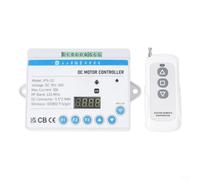 Interruttore di controllo remoto senza fili per attuatori lineari - 7A DC Motor Controller, 9V-29V Ingresso, RF433MHz & IR Remote, Protezione da sovracorrente, Uso di automazione industriale