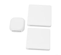 Interruttore di controllo remoto wireless RF433MHz 1/2/3 gang montaggio a parete pulsante per, compatibile con applicazioni all'aperto di casa, hotel, villa (1 GANG 2-1)