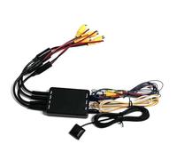 Interruttore Di Controllo Telecamera Per Auto Telecamera Di Retromarcia Universale A 360 Gradi Scatola Di Controllo Convertitore A 4 Vie Nera Lente Retrocamera Auto