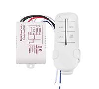 Interruttore di Controllo Telecomando Wireless 4 Modi AND/OFF AC180-240V 1000W per Home Office (MR702 Doppio carico 2 * 1000W)