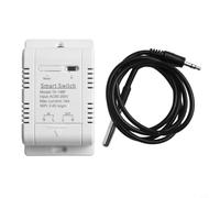 Interruttore di controllo termostato con modulo sensore wireless, controllo APP, ON/Off, temporizzazione, modalità automatica, per, 16A, 3000W, AC 85-250V