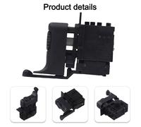 Interruttore di controllo velocità trapano a martello elettrico metallo + plast