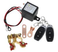 Interruttore di Disconnessione Batteria Auto 250a 12v-24v | Contatti in Argento e Rame, Comando Remoto On/off, per Auto e Veicoli 12v-24v, Manutenzione e Sosta Lunga