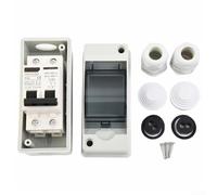 Interruttore di disconnessione solare, 63 A AC/DC 400 V con grado di impermeabilità IP65, per sistemi solari fotovoltaici e scatole combinatrici fotovoltaiche