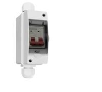 Interruttore di disconnessione solare DC 500V Interruttore automatico isolatore 16A 20A 25A 32A 40A 50A 63A con scatola di combinazione fotovoltaica IP65 for esterni(6A)