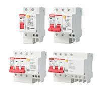 Interruttore di dispersione DZ47LE2P63A Interruttore pneumatico con protezione di dispersione 100 Interruttore automatico Cancello principale(1,25A)