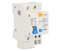 Interruttore di faglia di terra per interruttore a circuito piccolo 30MA 400V 1P+N 32A DZ47 63 C32 Protezione Protezione per la sicurezza della decorazione della casa di
