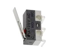 Interruttore di finecorsa 125V 1A Pulsante del mouse Interruttore tattile con maniglia Braccio di leva a rullo Perno piegato Terminale PCB SPDT 20/100/1000 pezzi(BENT FOOT-4,100PCS)