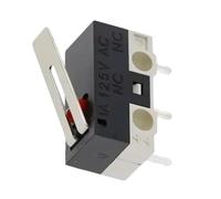 Interruttore di finecorsa 125V 1A Pulsante del mouse Interruttore tattile con maniglia Braccio di leva a rullo Perno piegato Terminale PCB SPDT 20/100/1000 pezzi(HANDLE,1000PCS)