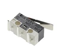 Interruttore di finecorsa a 3 pin da 20/100/1000 pezzi, interruttore a pulsante momentaneo da 1 A/125 V, interruttore for mouse con maniglia a rullo(BENT FOOT-3,20PCS)