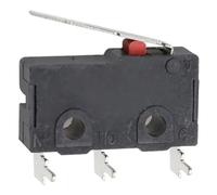 Interruttore di finecorsa KW12 5A 125V250V KW12 KW11-3Z-2 con maniglia 16mm Interruttore a pulsante di contatto KW12-N 2Pin/3Pin KW12-A NO/NC(Right foot With rod,5PCS)