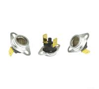 Interruttore di finecorsa manuale per ripristino e rollout, 10123529 M/R L300F 300F, metallo argento per sistemi HVAC, protezione di sicurezza ad alta temperatura per la manutenzione del riscaldamento