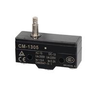 Interruttore di finecorsa orizzontale CM-1 Microinterruttore con blocco interruttore di corsa a rullo Coperchio 2 pezzi(CM-1305)