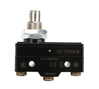 Interruttore di finecorsa,XZ-15GQ-B 15A Micro interruttore di finecorsa a 3 pin Pistone a rullo per montaggio a pannello