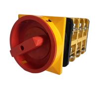 Interruttore di gruppo bloccabile per manutenzione di emergenza 1-0-2, 1-2-3-4 poli, 10-400A 3 poli / 63A