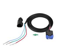Interruttore di inclinazione Power Trim, kit di montaggio interruttore di inclinazione Power Trim nero in metallo per Evinrude Scatola telecomando fuoribordo 5006358