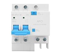 Interruttore di interruttore di faglia ARC 2P 230V Miniatura elettronica Miniatura per le perdite elettriche per gli edifici commerciali residenziali Monte (6a)