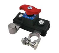 Interruttore di interruzione batteria per auto 12V/24V Disconnessione interruttore automatico Protezione contro le perdite anti-spegnimento Motore Interruttore Accensione Starter(SILVER - 1PCS)