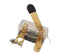 Interruttore di interruzione della batteria dell'auto con display digitale e alloggiamento sigillato, compatibile con sistemi da 12 V e 24 V per un monitoraggio affidabile dello stato del circuito