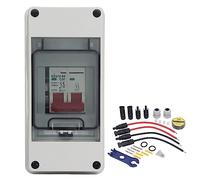 Interruttore di isolamento elettrico fotovoltaico DC 500 V, interruttore di disconnessione DC per impianti fotovoltaici con grado di protezione IP65, dispositivo di sicurezza per (Aai)