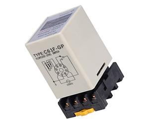 Interruttore di Livello per Liquidi C61F-GP Regolatore AC220V 50/60Hz con Base, capacità Elevata, Ampio Intervallo di Tensione, Cablaggio Semplice per L'industria Idrica,