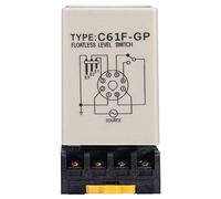 Interruttore di Livello Senza Galleggiante, AC 220 V 50 / 60 HZ Regolatore di Interruttore di Livello Senza Galleggiante per Liquidi Ampia Tensione Forte Anti-Interferenza con Base
