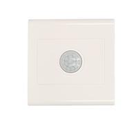 Interruttore di luce con sensore movimento PIR in PC ignifugo a parete controllo automatico attivato dal Rilevatore induzione corporea per casa moderna