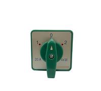 Interruttore di potenza del motore 20A 4kw ON-OFF-ON 3 posizioni commutatore elettrico contatto rotante in argento terminale HZ5-20/4 M04 1 pz