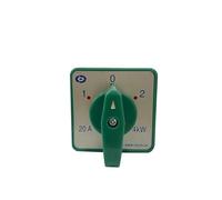 Interruttore di potenza del motore 20A 4kw ON-Off-ON 3 posizioni commutatore elettrico contatto rotante in argento terminale HZ5-20/4 M04