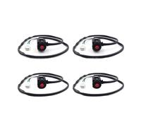Interruttore di presa per manubrio motociclistico impermeabile sul bordo momentaneo pulsante di arresto corto a corto compatibile con KX-F e modelli simili(4 pezzi)