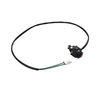 Interruttore di presa per manubrio motociclistico impermeabile sul bordo momentaneo pulsante di arresto corto a corto compatibile con KX-F e modelli simili(1 pezzi)