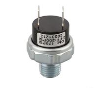 Interruttore di pressione per compressore d'aria 120-150 PSI / 170-200 PSI, filettatura NPT da 1/8" e 1/4", regolatore di pressione automatico per compressori 12V/24V DC, sospensione ad aria e