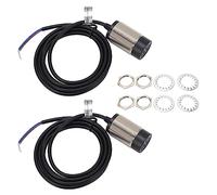 Interruttore di Prossimità 2 Set Interruttore di Prossimità Induttivo AC NC Normalmente Chiuso Sensore di Avvicinamento a Cilindro a 2 Fili Per Automazione Industriale Diametro 30Mm 110-220 V Ca Gamm