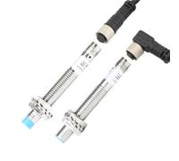 Interruttore di prossimità induttivo cilindrico LM8 con cavo aereo a 3 pin da 2 m Sn 1 mm / 2 mm AC DC 2 fili NPN PNP NO NC sensore di prossimità(2mm,AC 2-WIRE_NC_STRAIGHT CABLE 2M)