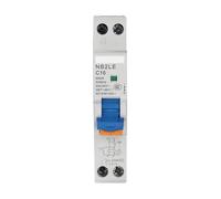Interruttore di protezione da dispersione residua tipo A AC 1P+N NB2LE Curva Interruttore automatico RCBO 30MA 10A 16A 20A(Curve B-A,6A)