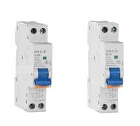 Interruttore di protezione da dispersione residua tipo A AC 1P+N NB2LE Curva Interruttore automatico RCBO 30MA 10A 16A 20A(Curve B-A,10A)